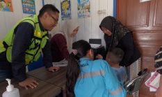 Program Kesehatan Ring 1, PT Asmin Dukung Posyandu Desa Barunang Kapuas
