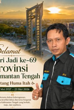 Ketua IPJI Kalteng Dorong Kolaborasi untuk Kemajuan Daerah di HUT ke-69 Kalteng