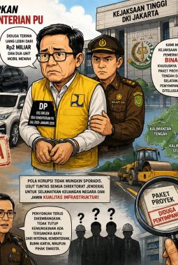 Penyidikan Korupsi PU, SUMBO Desak Pemeriksaan Bidang Bina Marga