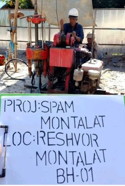 Komitmen Pemerataan Pembangunan, Fasilitas Air Minum Montalat Masuki Tahap Lanjutan