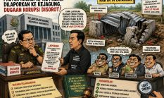 Dugaan Cacat Konstruksi Proyek Irigasi Rp9,2 Miliar Dilaporkan ke Kejaksaan Agung