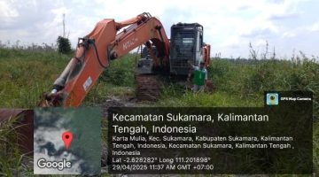 Dua Alat Berat Misterius dalam Kasus Perambahan HPK Sukamara Dipertanyakan, Kuasa Hukum Desak Polda Kalteng Beri Penjelasan