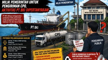 Diduga Gunakan Pelabuhan Milik Pemerintah untuk Pengiriman CPO, Aktivitas PT BKI Dipertanyakan