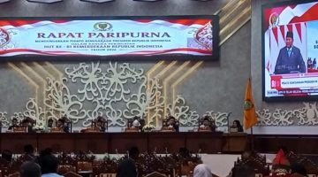 Dengarkan Pidato Kenegaraan Presiden, DPRD Kalteng Gelar Paripurna Khusus HUT ke-81 RI
