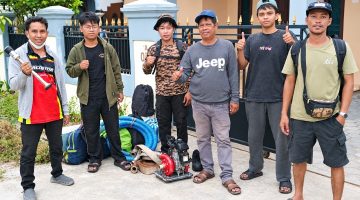 Lima Anggota MPA Sabaru Kembali Usai Terlibat Pemadaman Karhutla di Hutan Sebangau