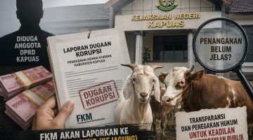 FKM Sesalkan Sikap Bungkam Kejari Kapuas, Dugaan Kasus Korupsi Hewan Kurban Bakal Dilaporkan ke Kejagung